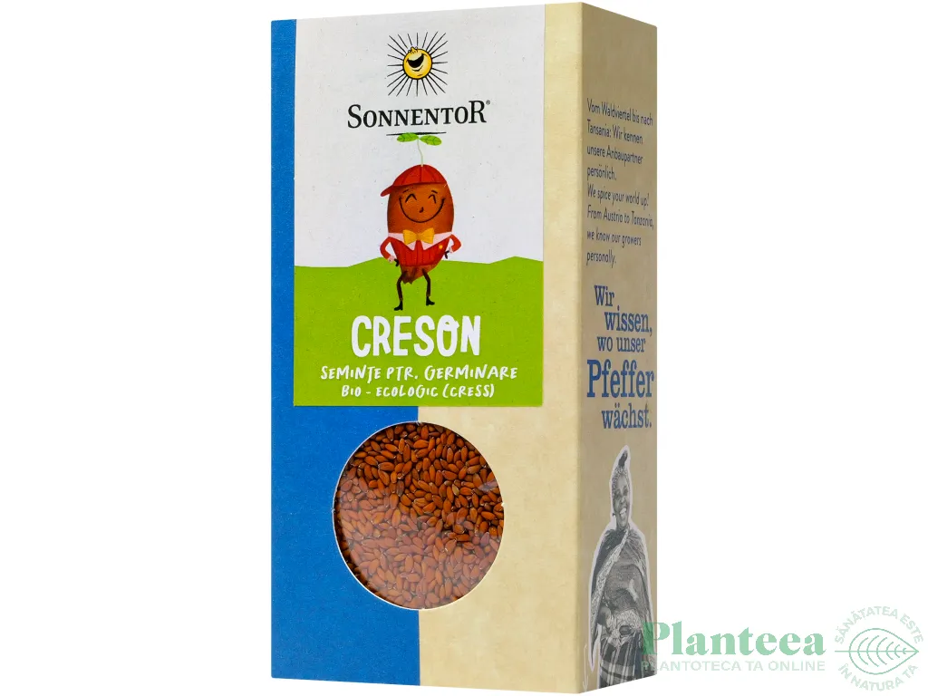 Seminte creson pt germinat eco 120g - SONNENTOR