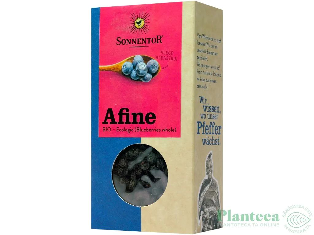 Afine uscate eco 45g - SONNENTOR