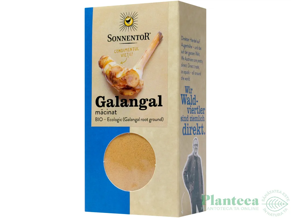 Condiment galangal macinat eco 35g - SONNENTOR