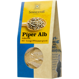 Condiment piper alb macinat eco 35g - SONNENTOR