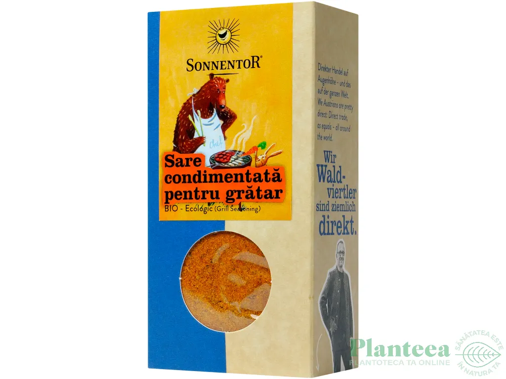Sare condimentata pt gratar eco 100g - SONNENTOR