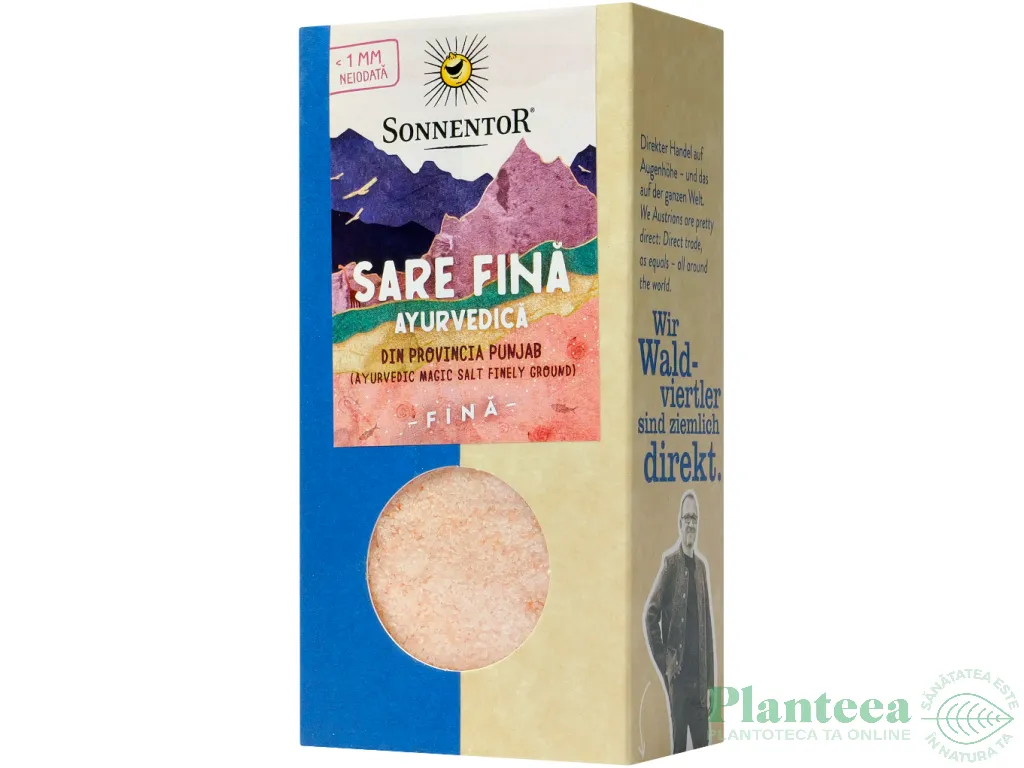 Sare roz fina ayurvedica 150g - SONNENTOR