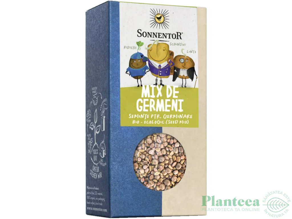 Amestec seminte pt germinat eco 120g - SONNENTOR