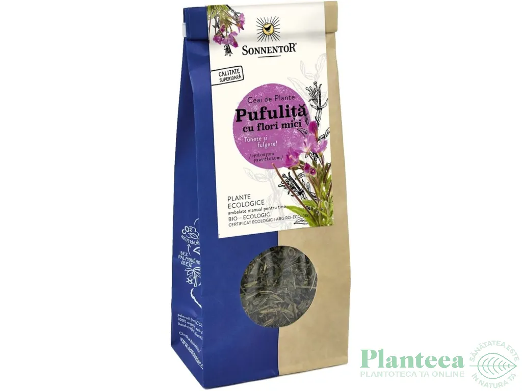 Ceai pufulita flori mici eco 50g - SONNENTOR