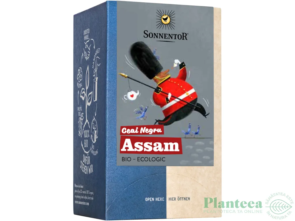 Ceai negru englez assam eco 18dz - SONNENTOR