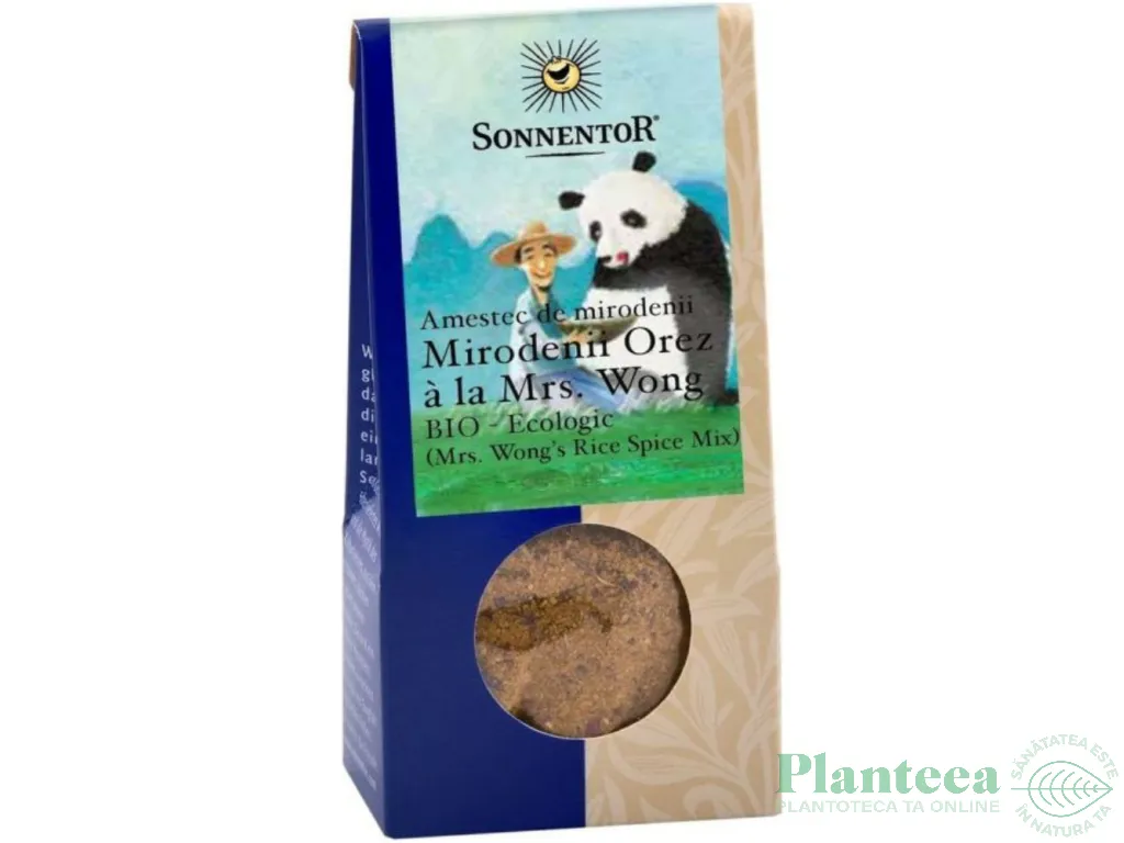 Mirodenii amestec pt orez Mrs Wong eco 40g - SONNENTOR