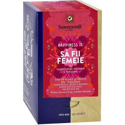 Ceai Happiness is Sa Fii Femeie eco 18dz - SONNENTOR