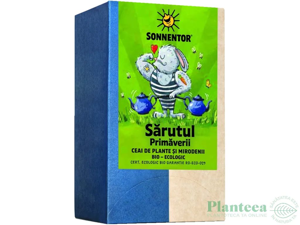 Ceai Plante sarutul primaverii eco 18dz - SONNENTOR