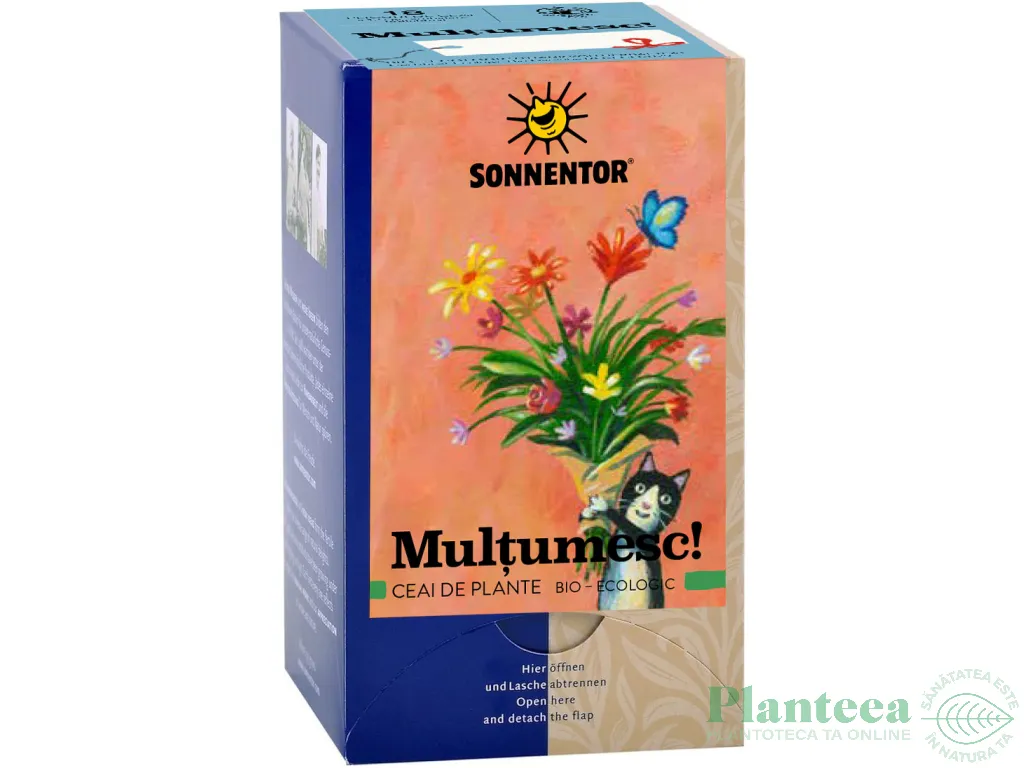Ceai Plante multumesc eco 18dz - SONNENTOR