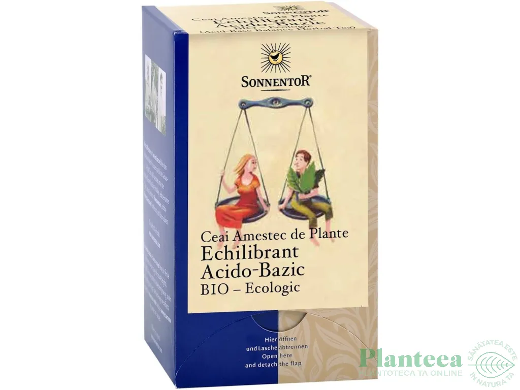 Ceai Plante echilibrant acido basic eco 18dz - SONNENTOR