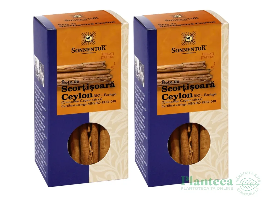 Set Condiment scortisoara Ceylon bete eco 2x18g - SONNENTOR