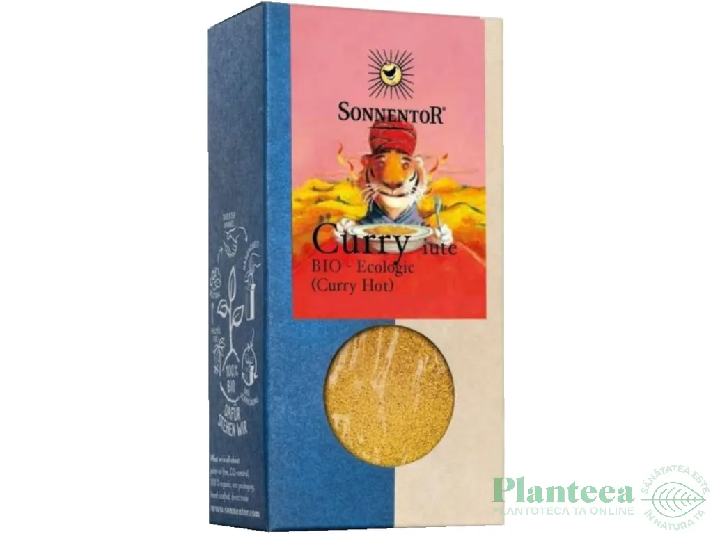 Condimente curry iute eco 50g - SONNENTOR