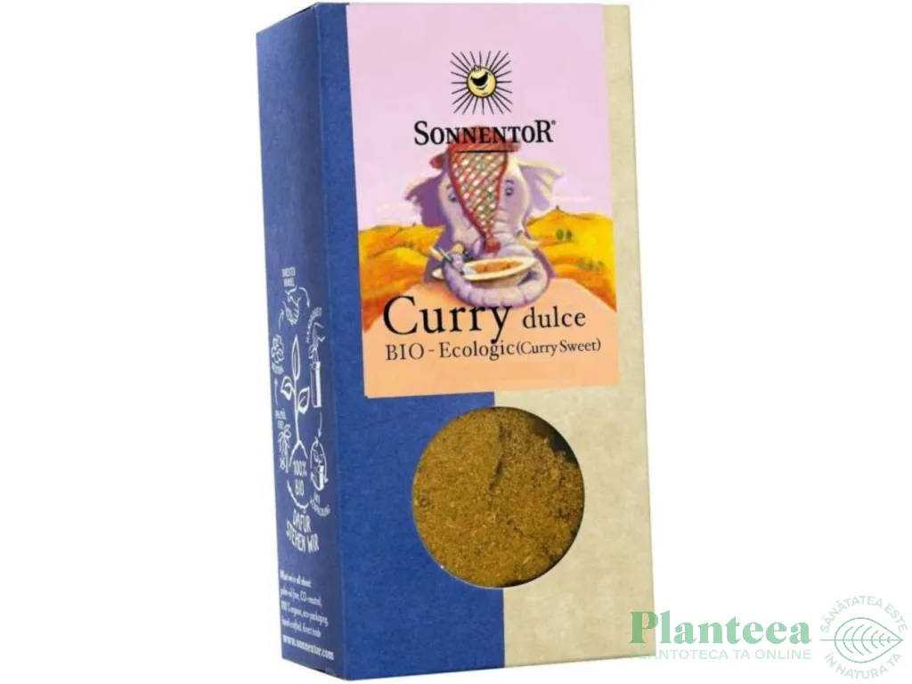 Condimente curry dulce eco 50g - SONNENTOR