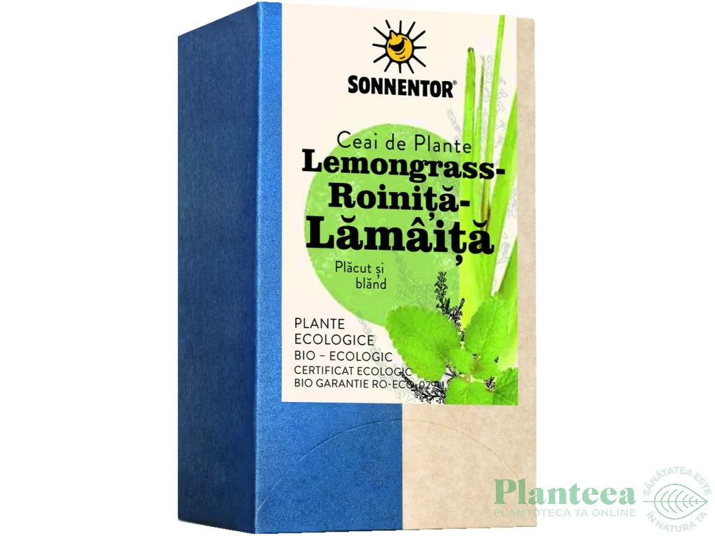 Ceai lemongrass roinita lamaita eco 18dz - SONNENTOR
