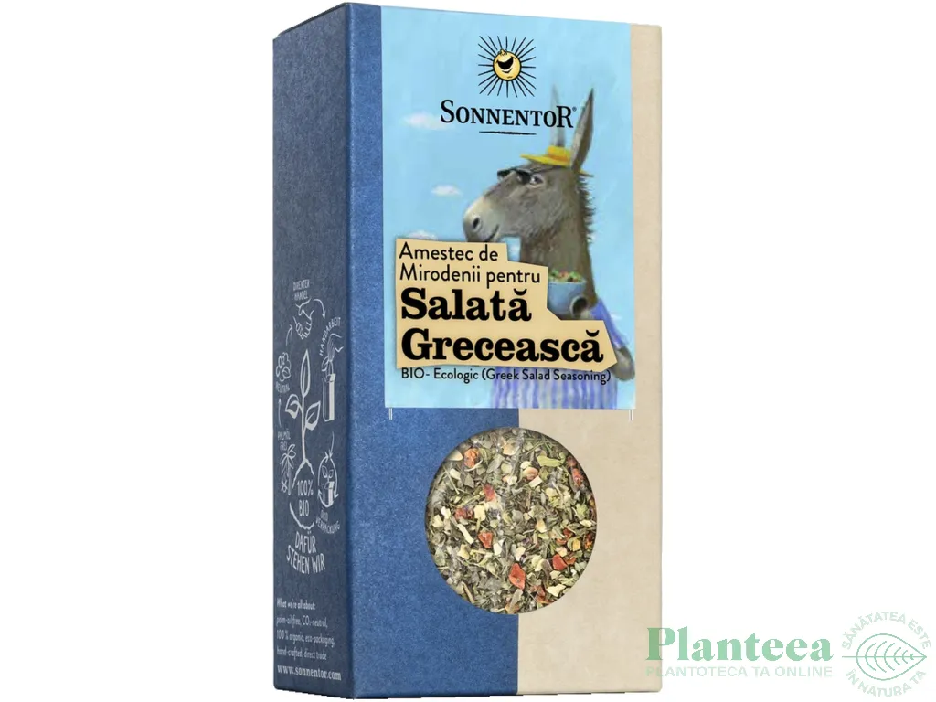 Mirodenii amestec pt salata greceasca eco 35g - SONNENTOR