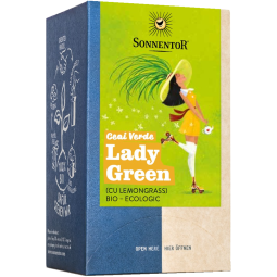 Ceai verde lemongrass Lady Green eco 18dz - SONNENTOR