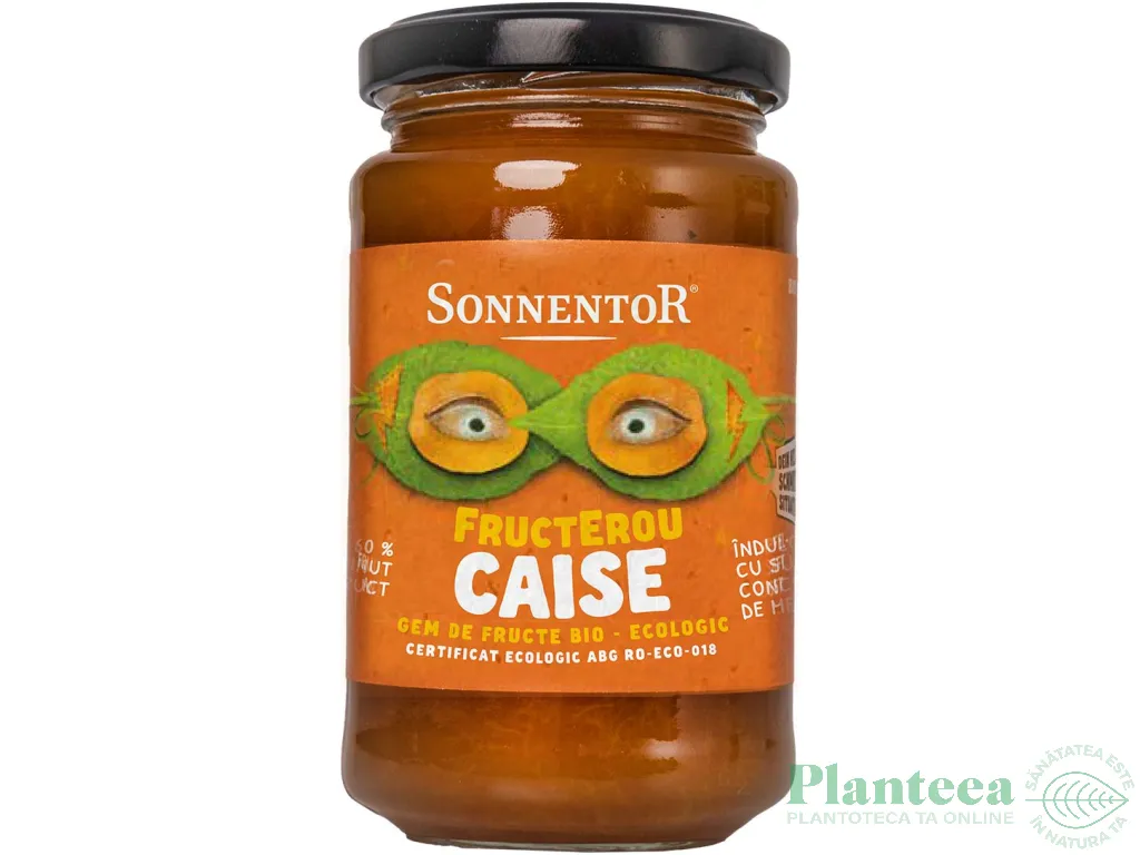 Gem caise fara zahar FructErou eco 250g - SONNENTOR