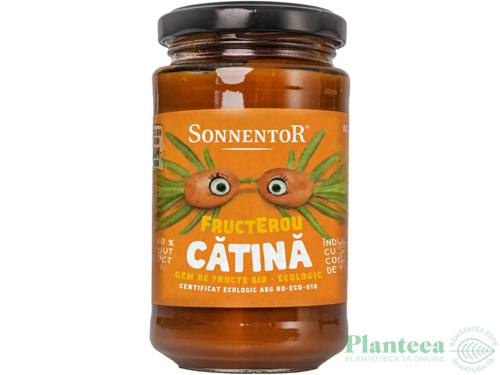 Gem catina fara zahar FructErou eco 250g - SONNENTOR