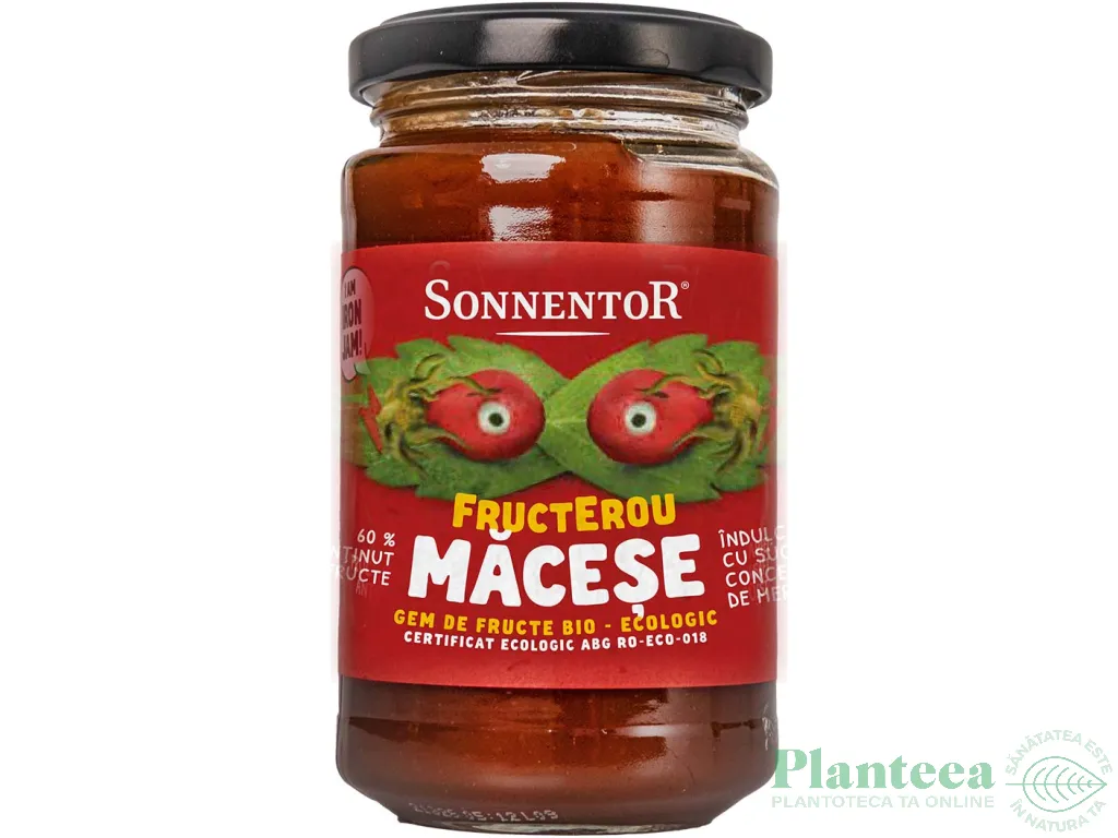 Gem macese fara zahar FructErou eco 250g - SONNENTOR