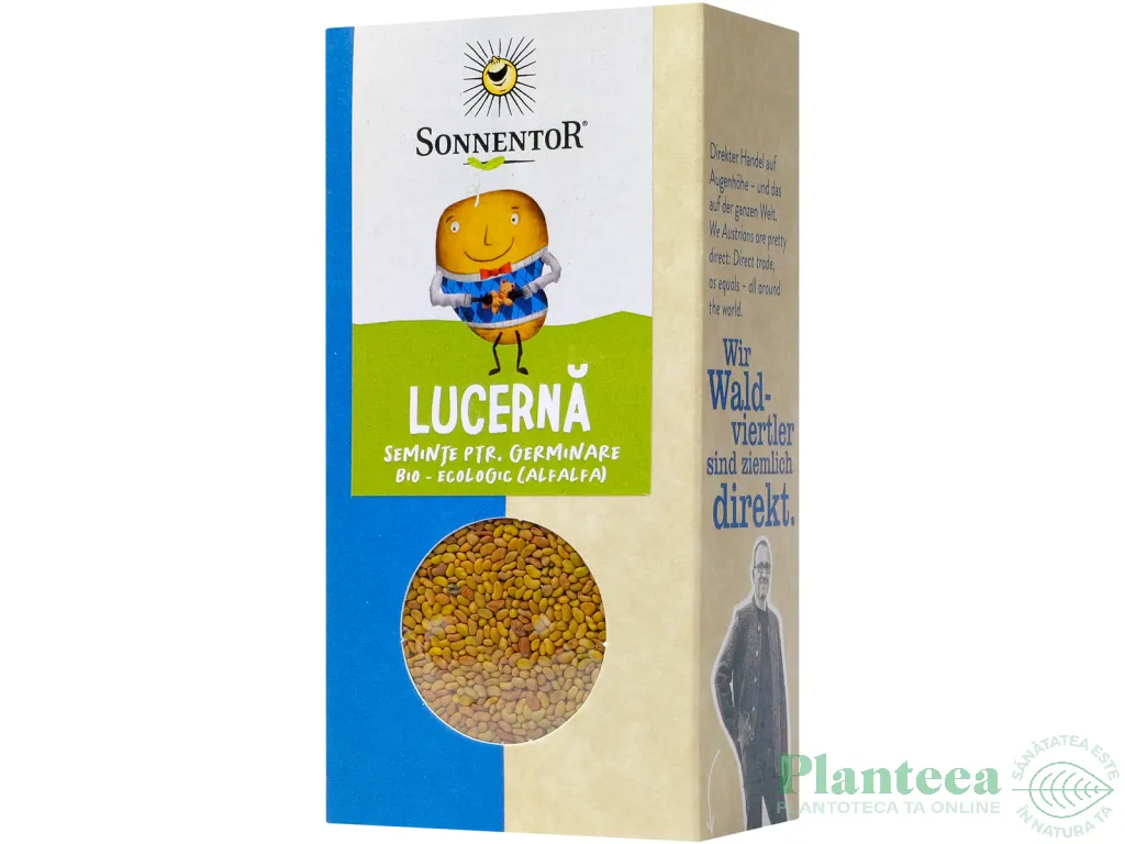 Seminte lucerna pt germinat eco 120g - SONNENTOR