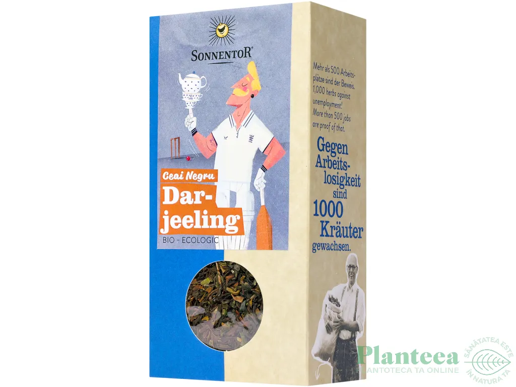 Ceai negru darjeeling eco 100g - SONNENTOR
