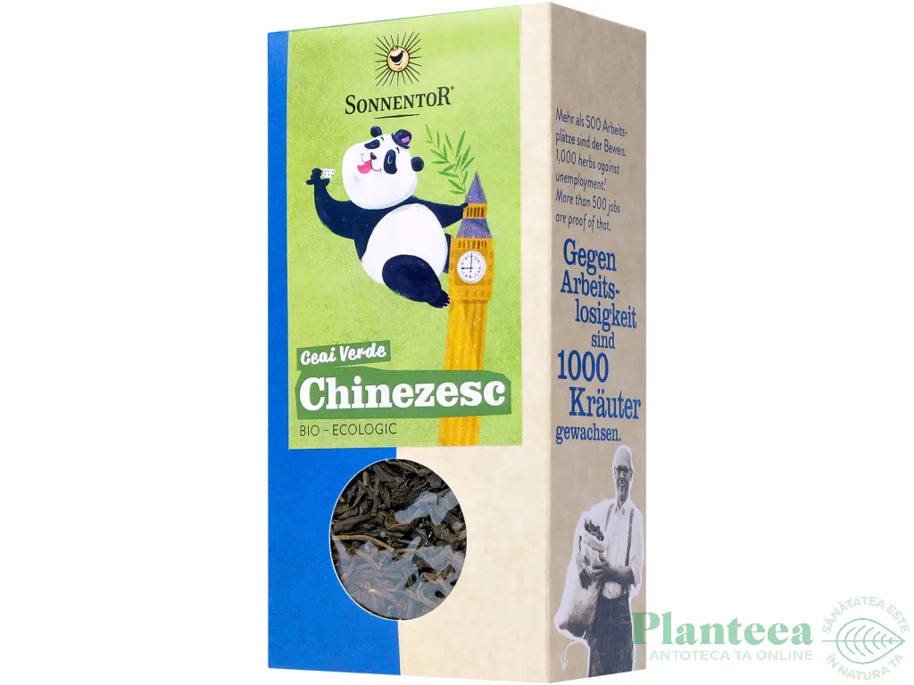 Ceai verde chinezesc eco 100g - SONNENTOR