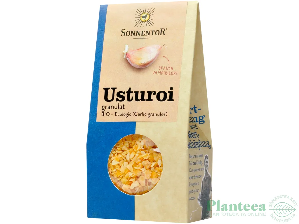 Condiment usturoi granulat eco 40g - SONNENTOR