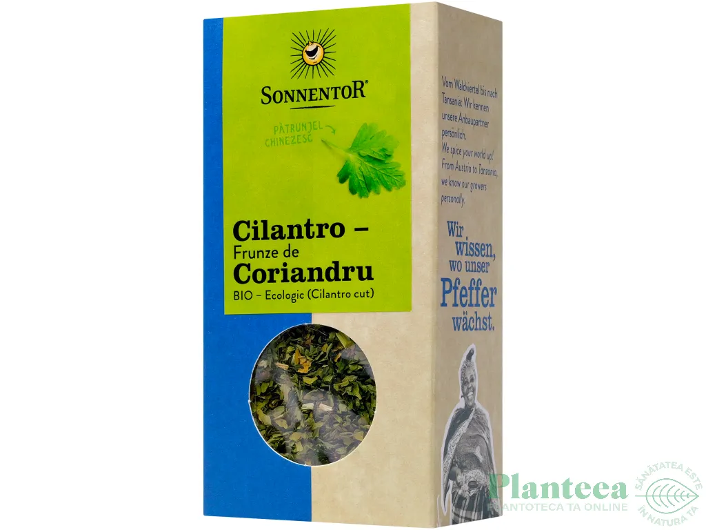 Condiment coriandru frunze eco 15g - SONNENTOR