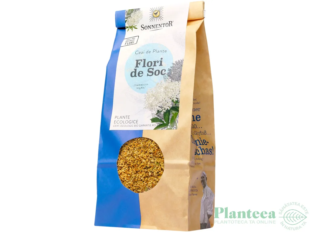 Ceai soc flori eco 80g - SONNENTOR