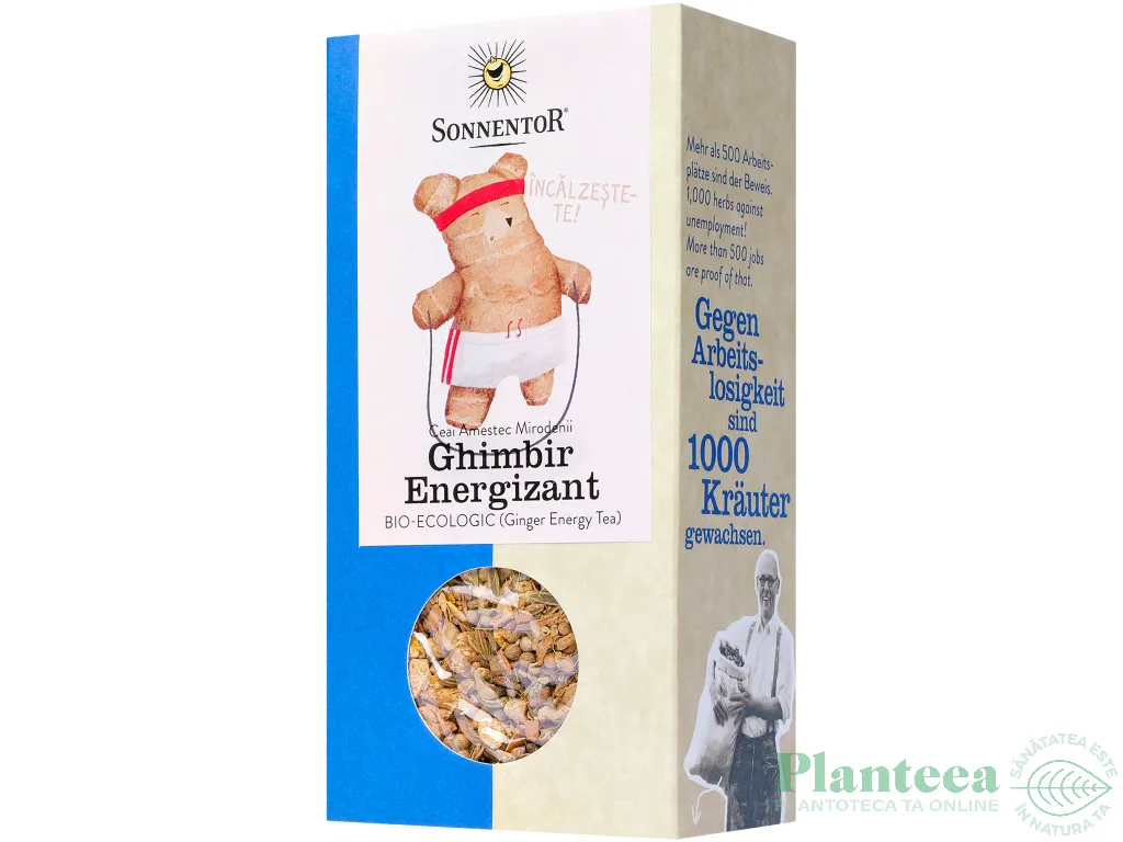 Ceai ghimbir energizant eco 100g - SONNENTOR