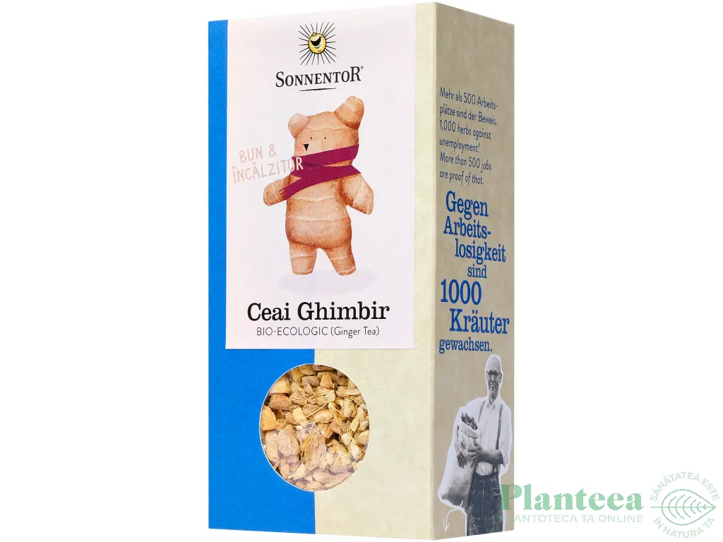 Ceai ghimbir eco 90g - SONNENTOR