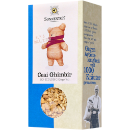 Ceai ghimbir eco 90g - SONNENTOR