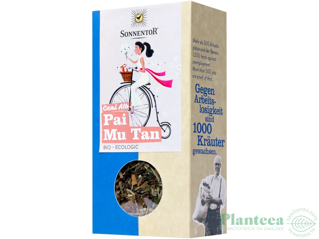 Ceai alb pai mu tan eco 40g - SONNENTOR