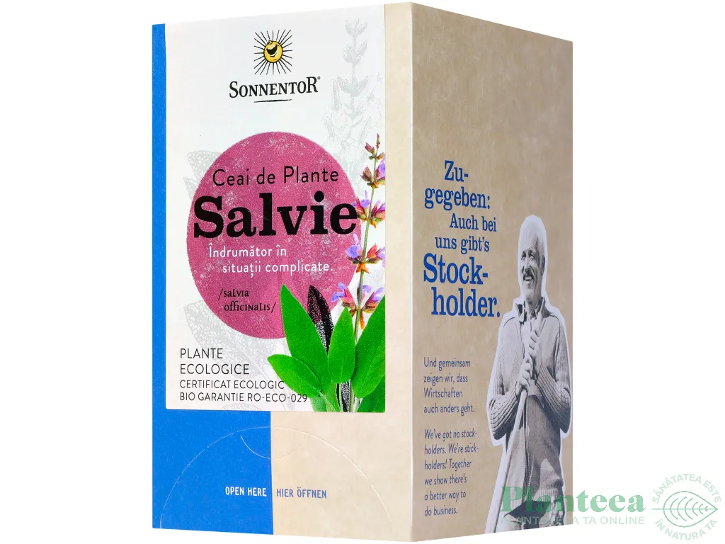 Ceai salvie eco 18dz - SONNENTOR