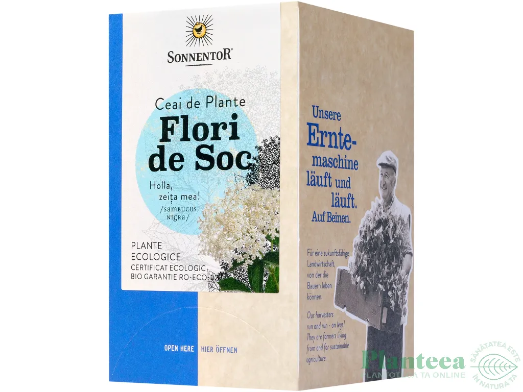 Ceai soc flori eco 18dz - SONNENTOR