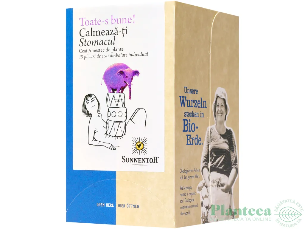 Ceai Toate~s Bune! calmeaza stomacul eco 18dz - SONNENTOR
