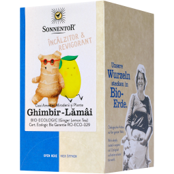Ceai ghimbir lamaie eco 18dz - SONNENTOR