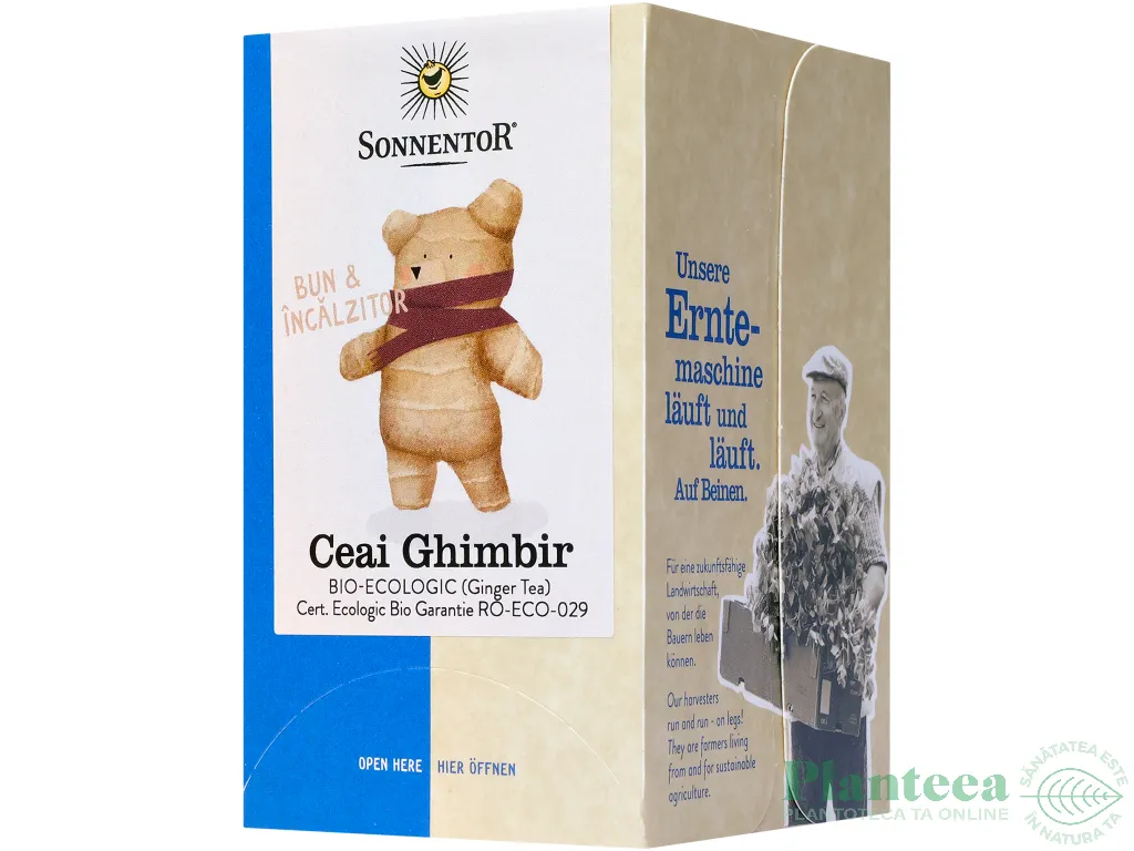 Ceai ghimbir eco 18dz - SONNENTOR