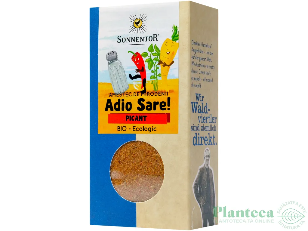 Mirodenii amestec Adio Sare! picant eco 50g - SONNENTOR