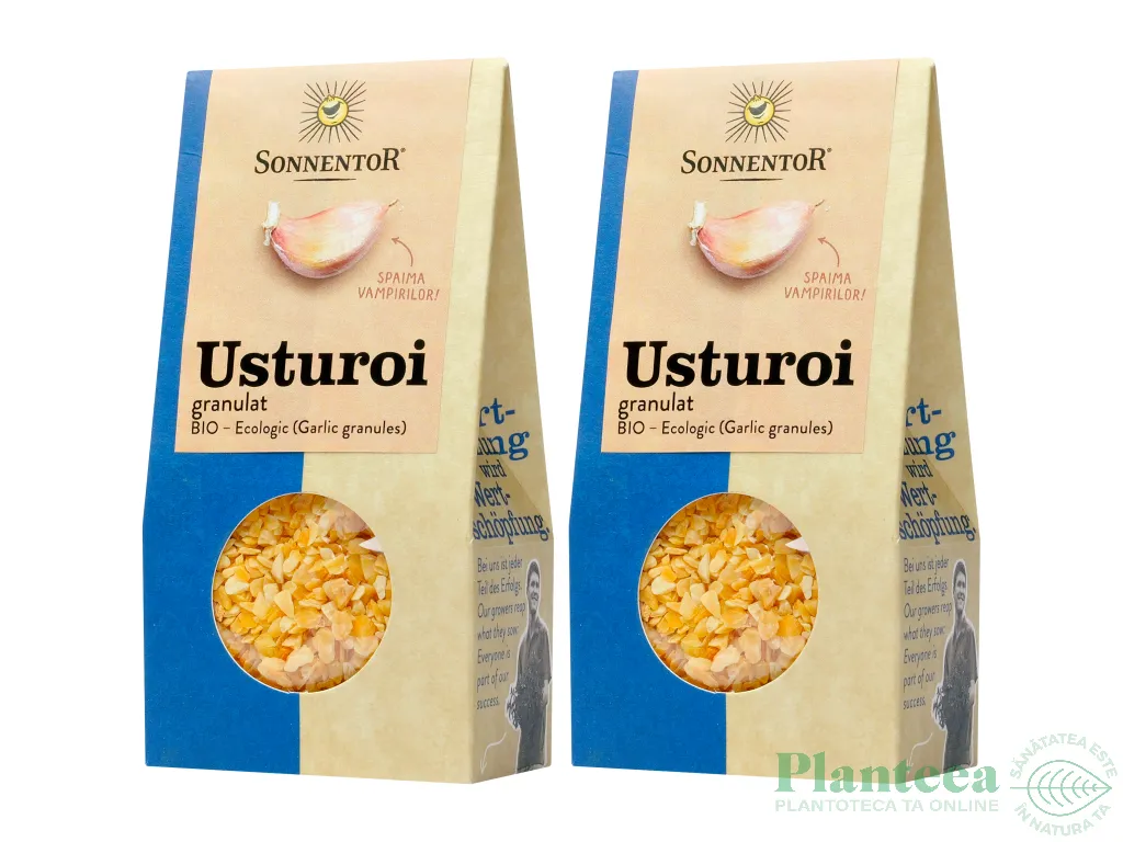 Set Condiment usturoi granulat eco 2x40g - SONNENTOR