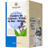 Ceai cimbru cultura flori soc salvie eco 18dz - SONNENTOR