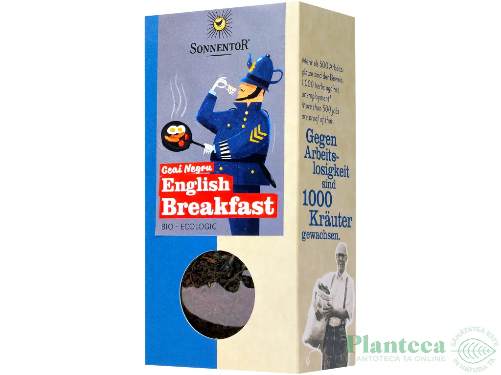Ceai negru english breakfast eco 70g - SONNENTOR