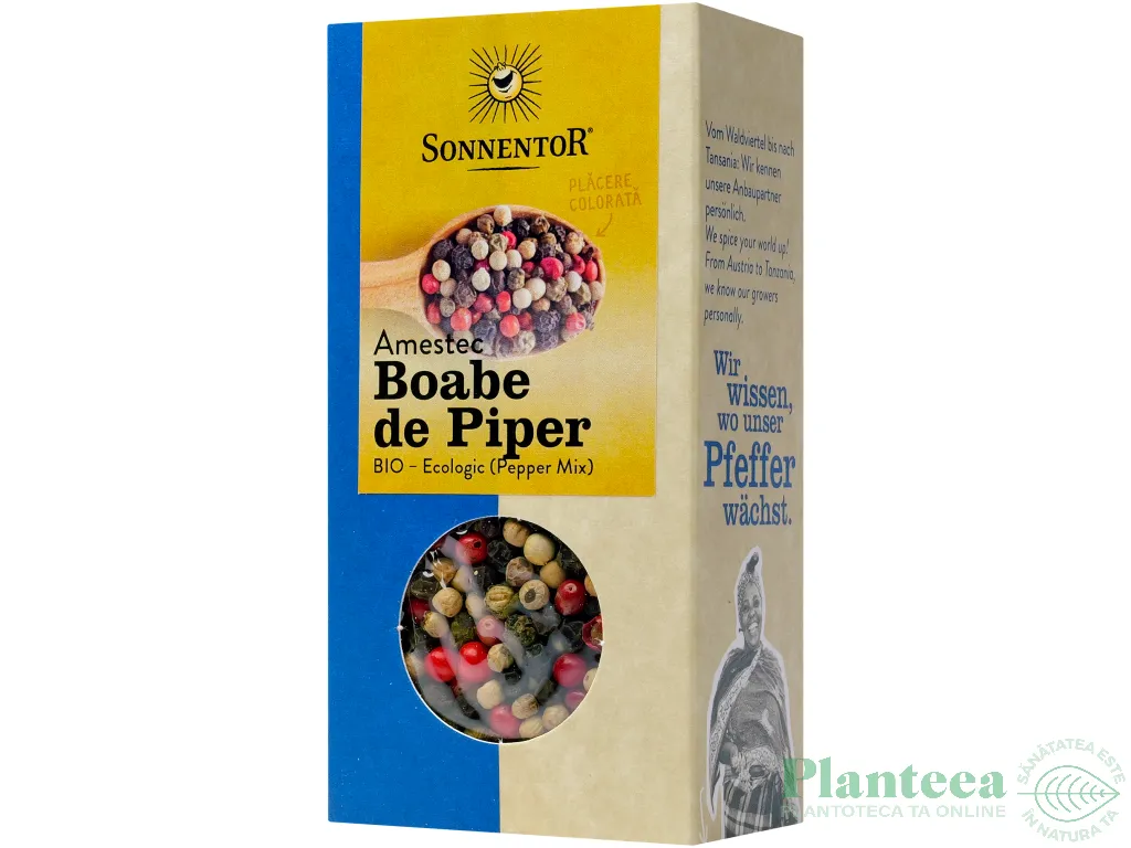 Condiment piper amestec boabe eco 50g - SONNENTOR