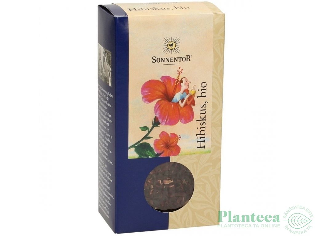 Ceai hibiscus eco 80g - SONNENTOR