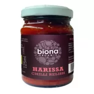 Sos chilli Harissa eco 125ml - BIONA