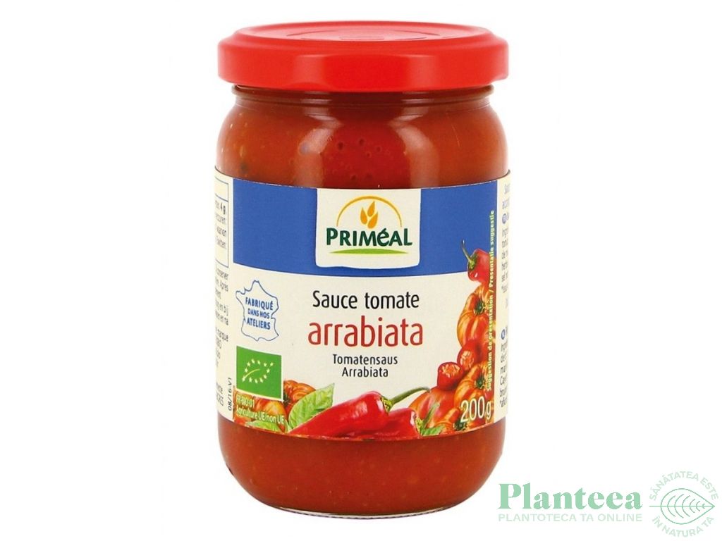 Sos tomat Arrabbiata eco 200g - PRIMEAL