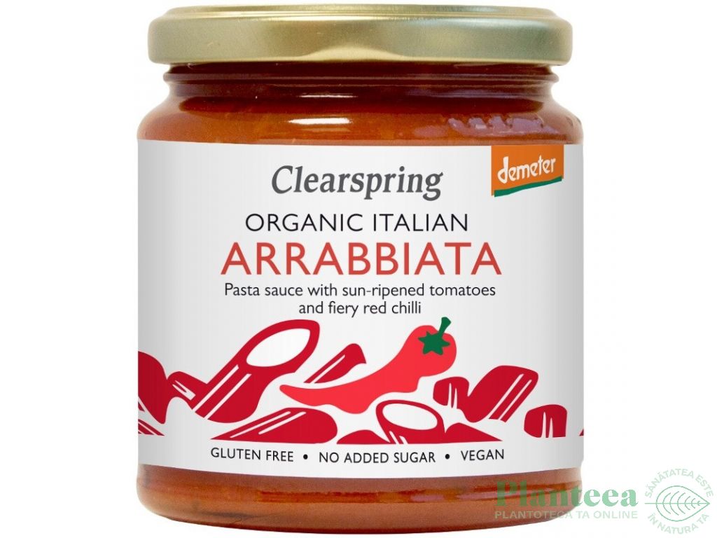 Sos rosii Arabbiata eco 300g - CLEARSPRING