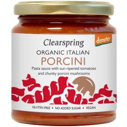 Sos tomat Porcini pt paste eco 300g - CLEARSPRING