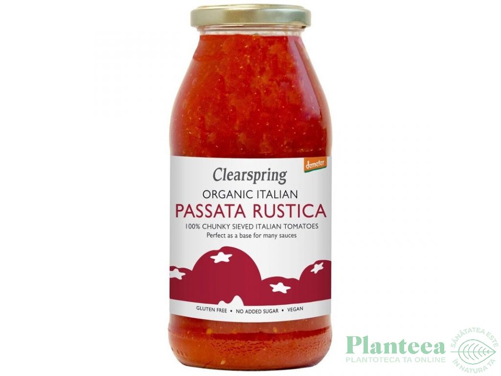 Sos tomat Passata Rustica eco 510g - CLEARSPRING