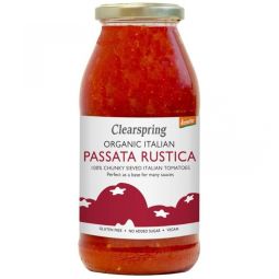 Sos tomat Passata Rustica eco 510g - CLEARSPRING